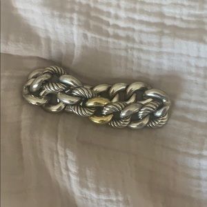David Yurman large link bracelet